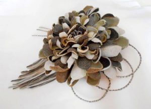 Acconciatura in pelle