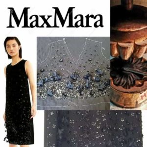 Dettaglio ricamo MAX MARA ready to wear 2020