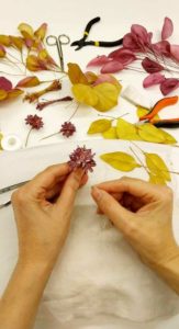 Lavorazione tracio pistilli punti luce