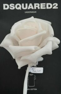 Prototipo Disquared2 rose tea in seta