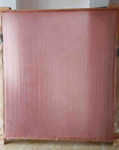 Seta apprettata tesa a telaio asciugatura per fiori moda