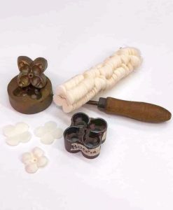 Tirella fustella stampo ottone corolla ricamo Asja Giambattista Valli 25